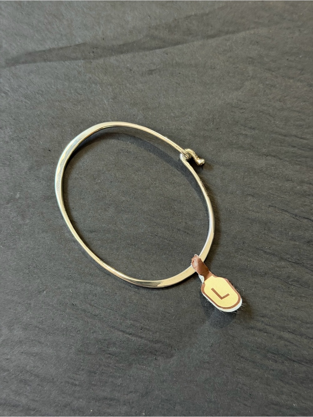 James Avery Hammered Hook-On Bracelet size L